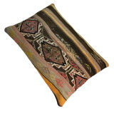 Vintage turkish handmade kilim cushion cover
