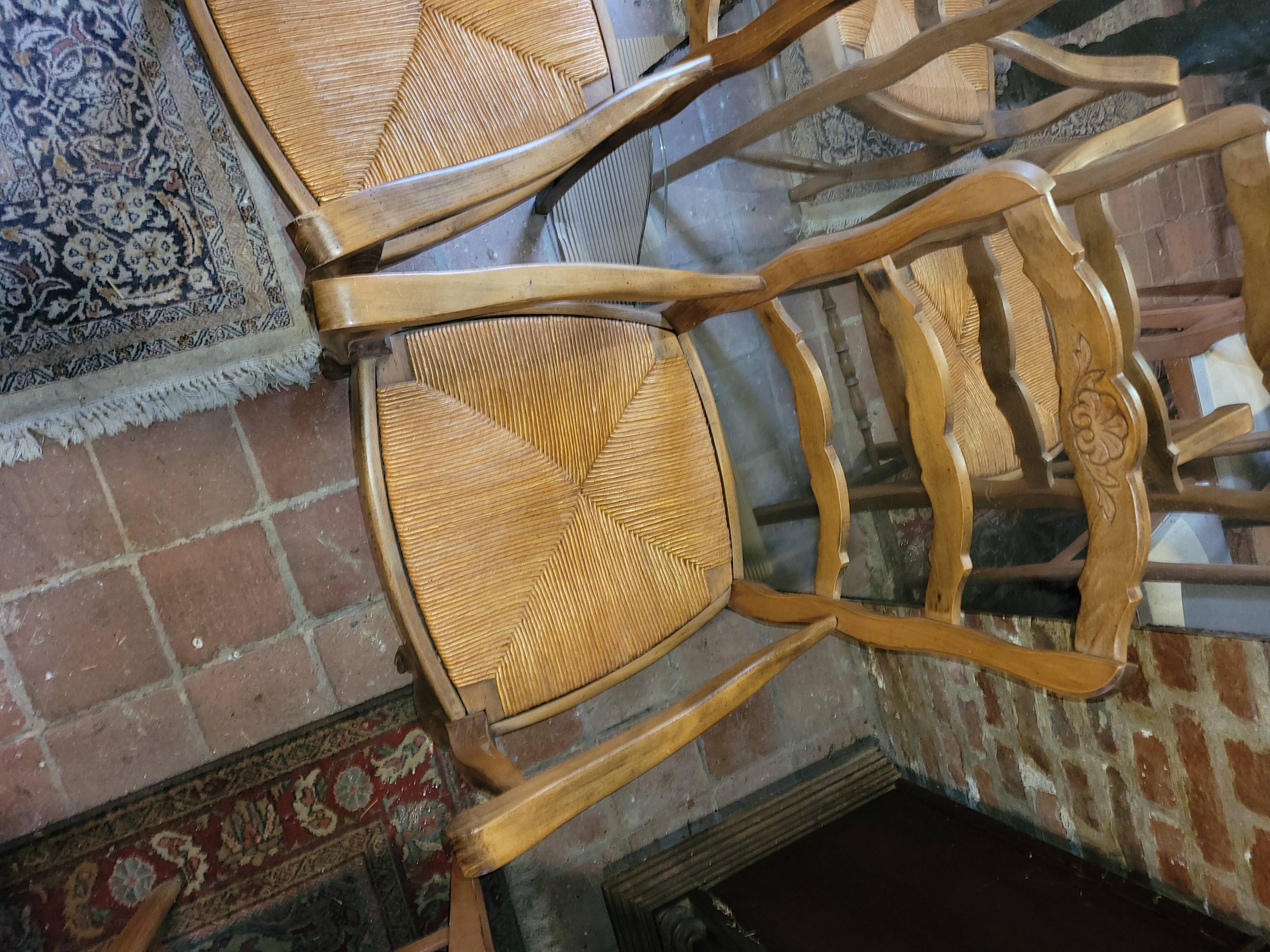 Pair of glitter armchairs