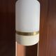 Perzel. Floor lamp / Light column forming shelves. Model No. 966