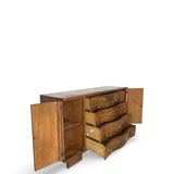 Italian Art deco walnut sideboard