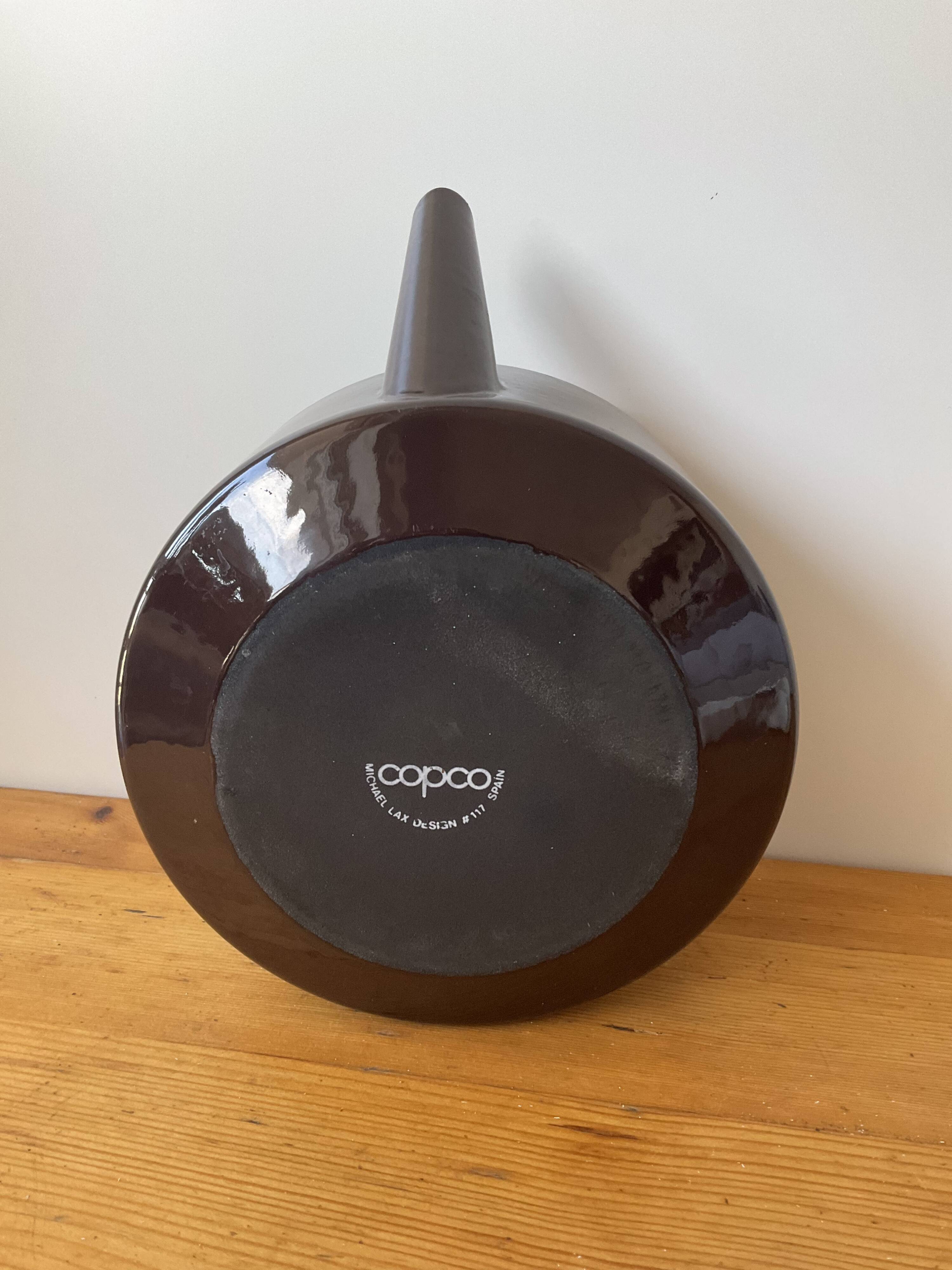 Vintage Copco enamelled kettle