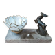 Lampe de chevet avec base en marbre