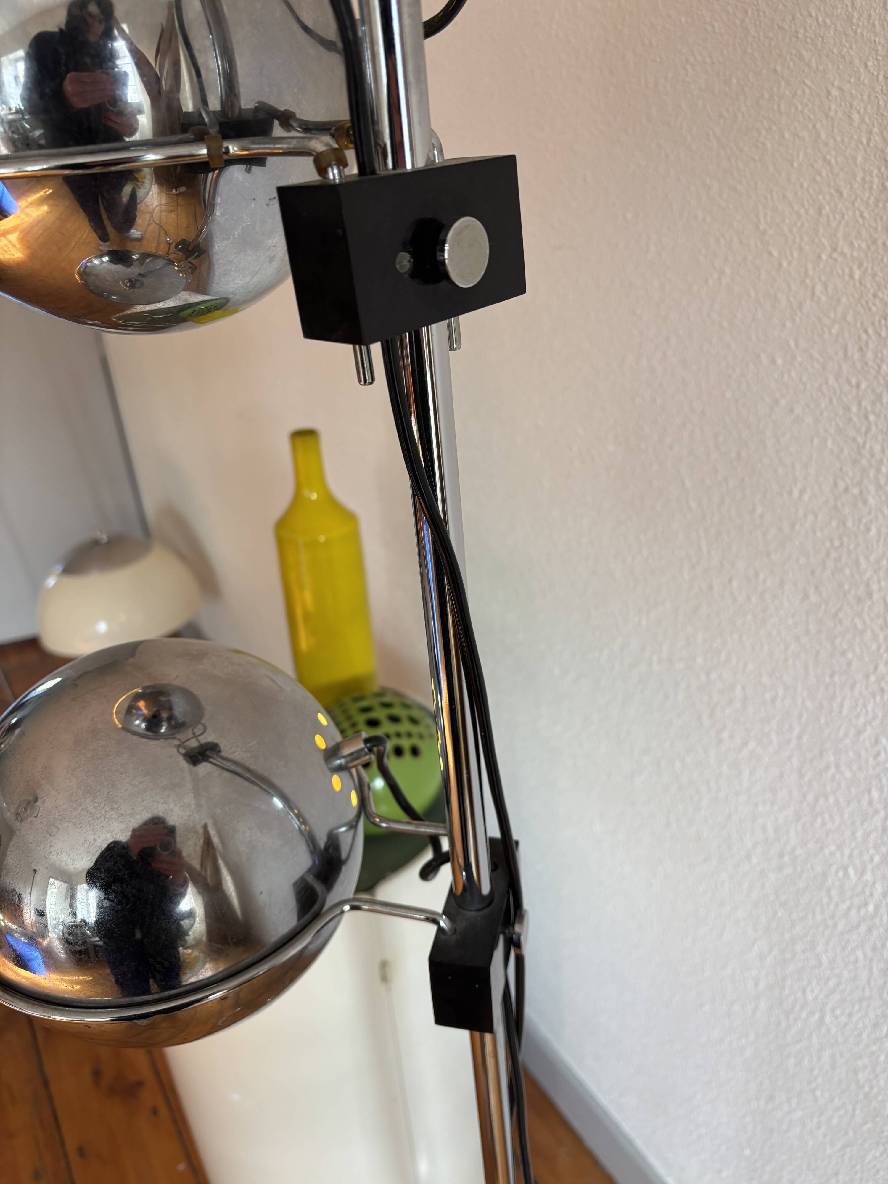 Eyeball Floor Lamp Goffredo Reggiani 1970 Space Age