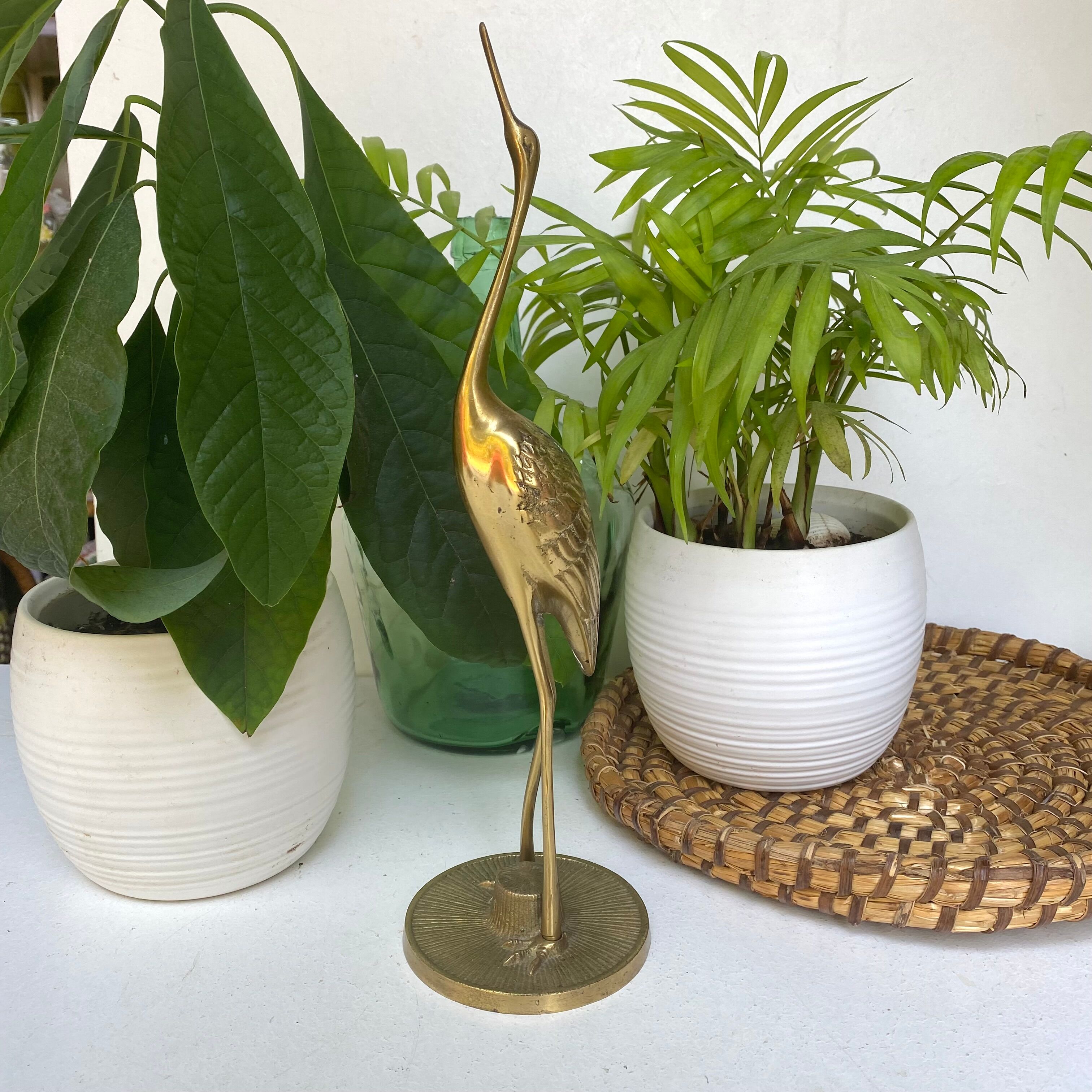Oiseau en laiton vintage