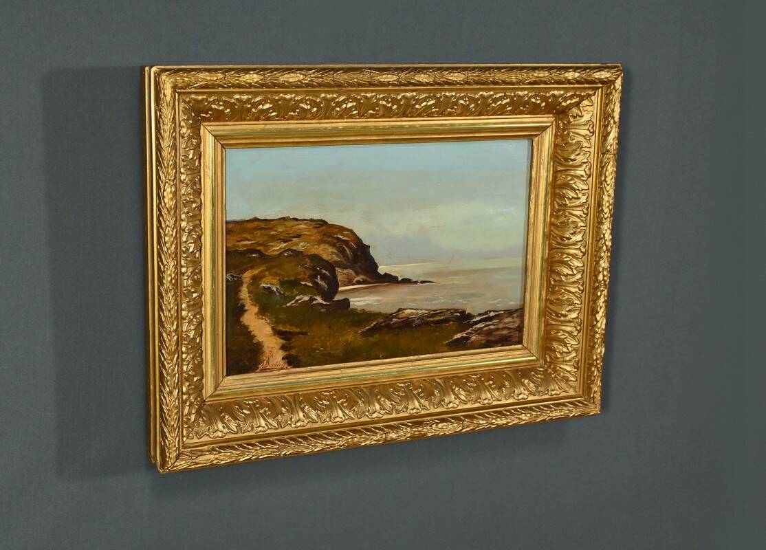 Oil painting, signed A.Derémy – 1902