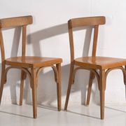 Chaises vintage en bois courbé (c.1940). Ensemble de 4 pièces #1
