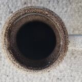 Vase vintage Scheurich poterie ouest-allemande LoRa Zig-Zag Fat Lava, 1970