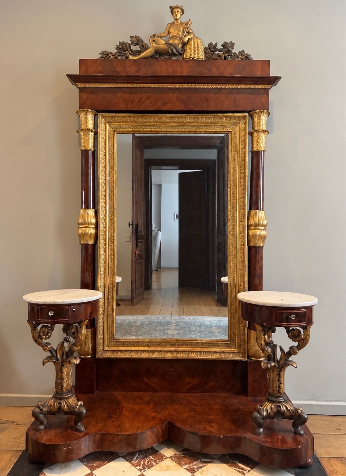 Miroir Antiquite époque empire