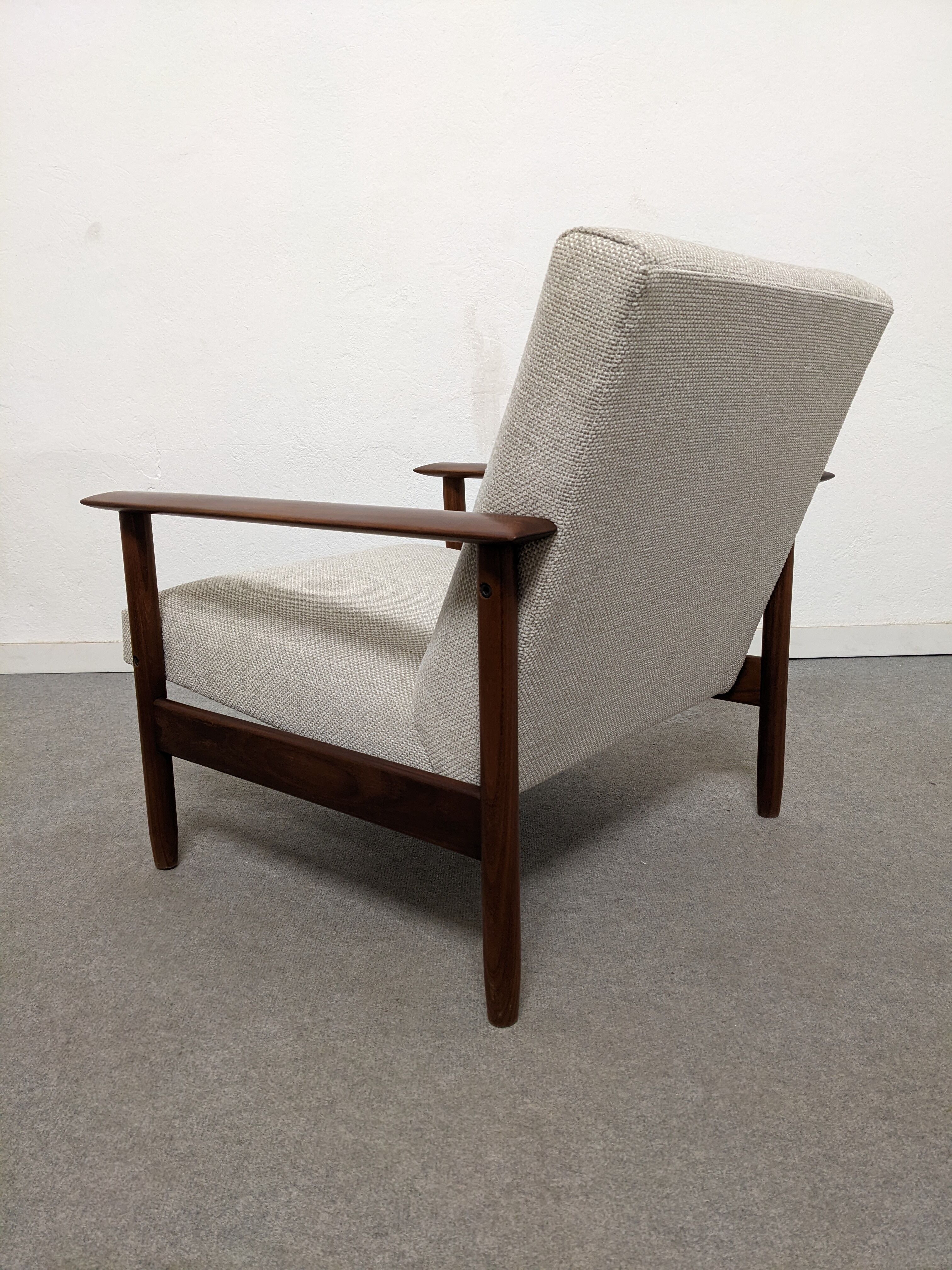 Pair of Danish teak armchairs from the 50s/60s