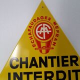 Sheet metal plate