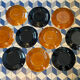 10 assiettes plates Robert Picault poisson