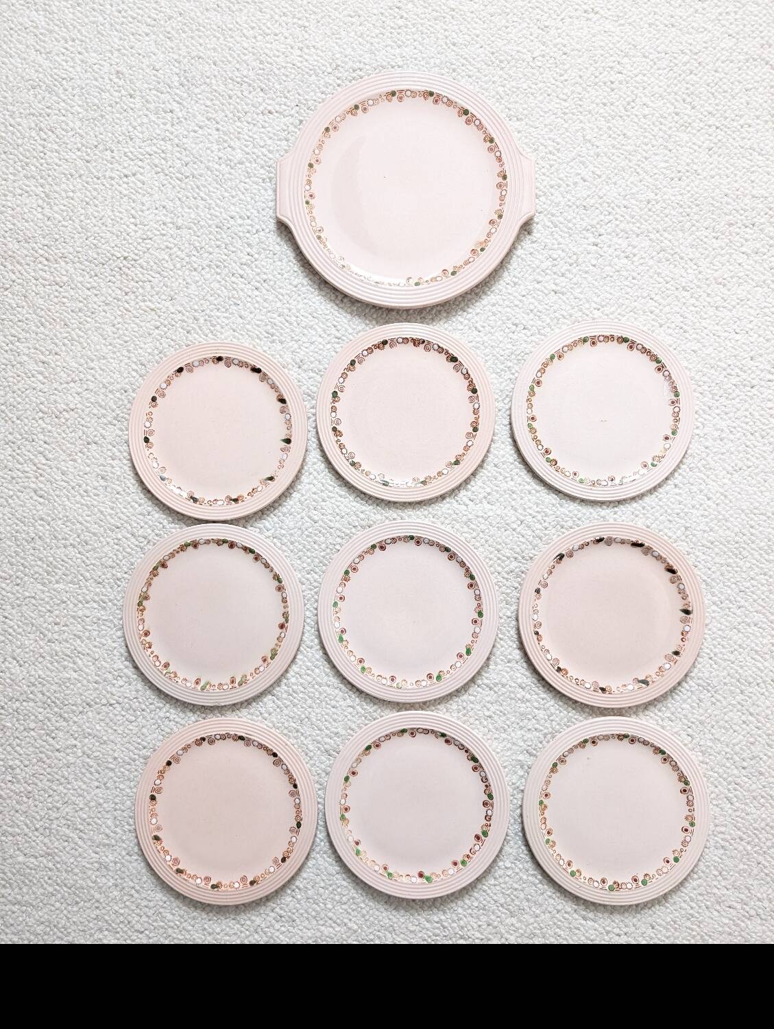 Betty Longwy dessert service