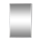 Bevelled mirror 63 x 100 cm