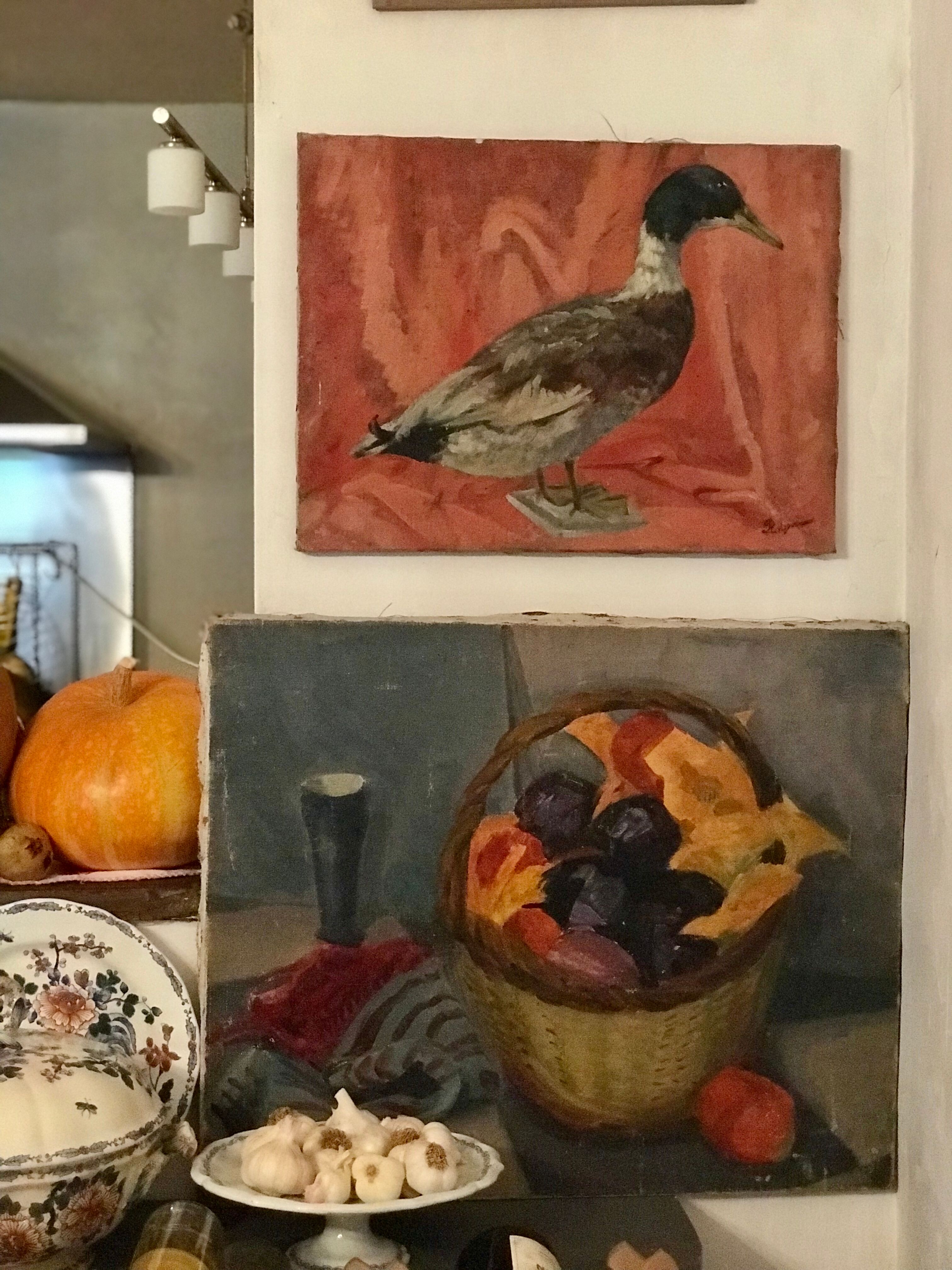 Ancient duck painting