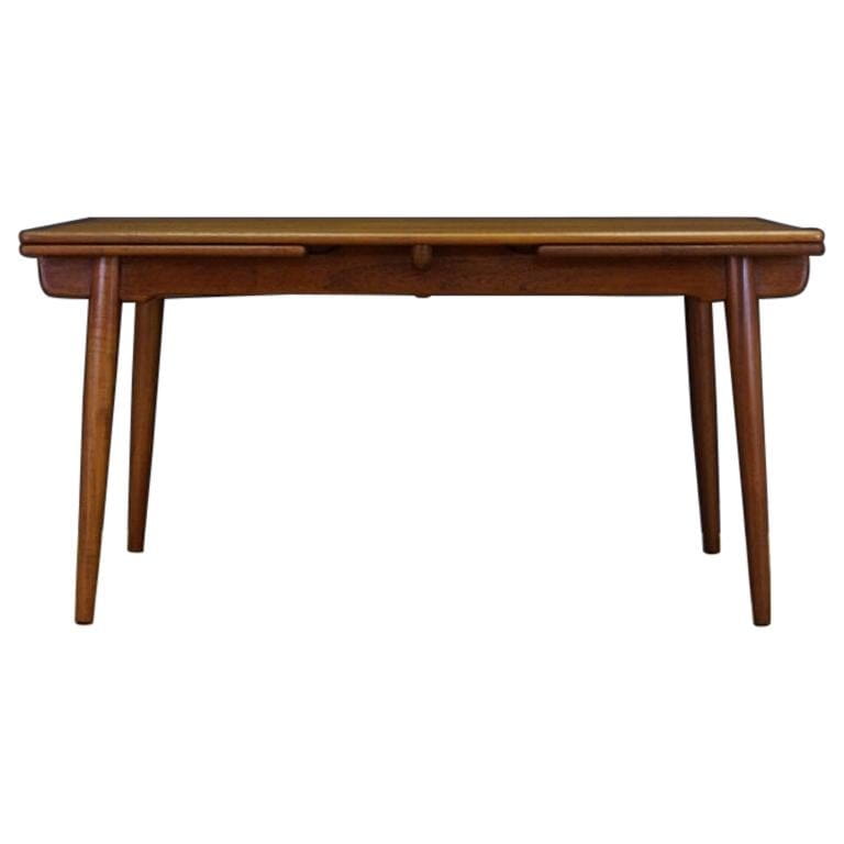 Wooden table, model AT-312, Danish design, 1960s, designer: Hans J. Wegner