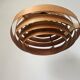 Midcentury Veneer Pendant in style of Hans-Agne Jakobsson, Denmark, 1970s