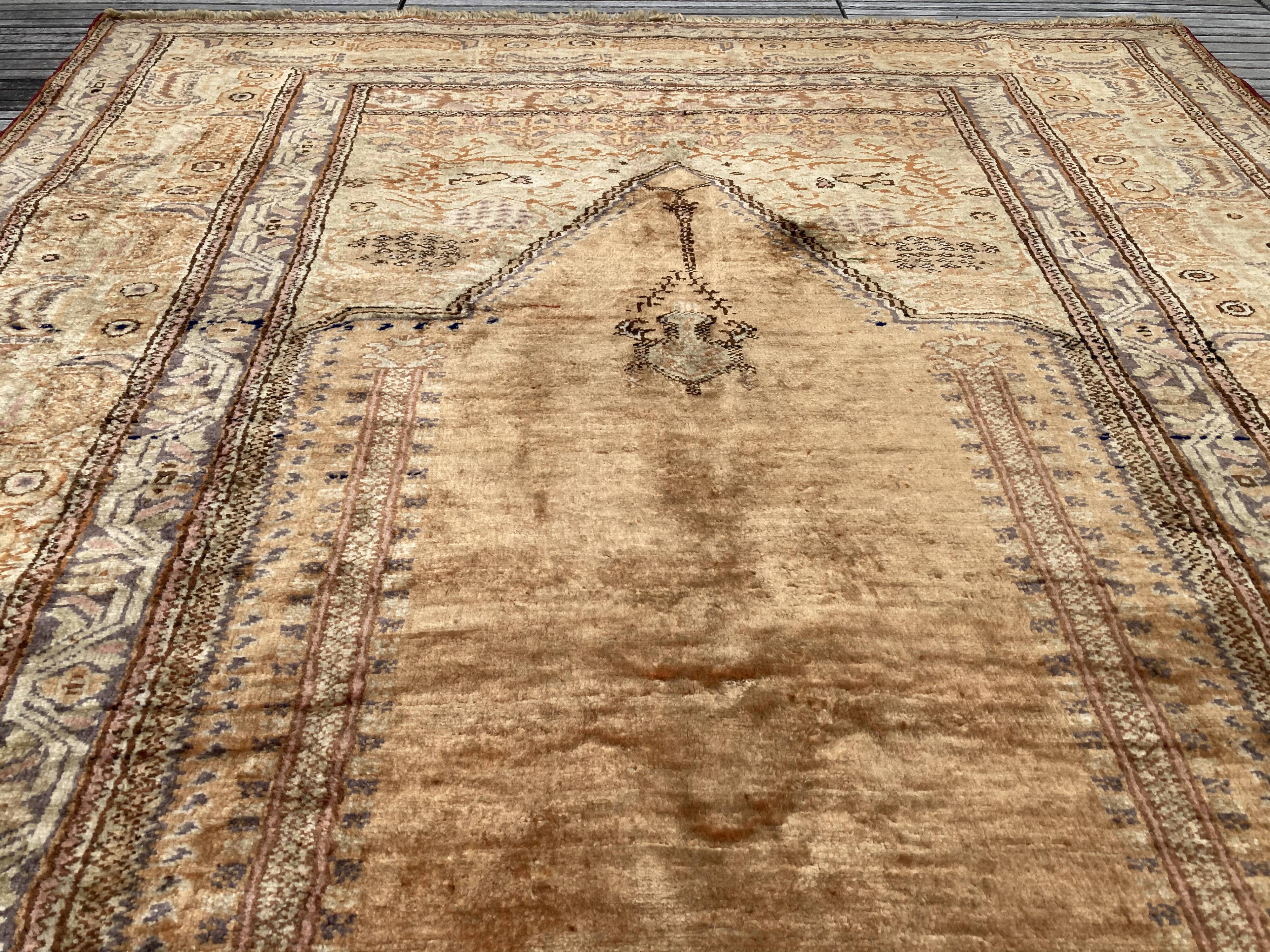 Silky Kayseri Turkish carpet, 116x183 cm