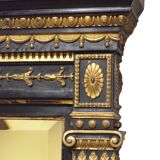 English overmantel mirror h161cm