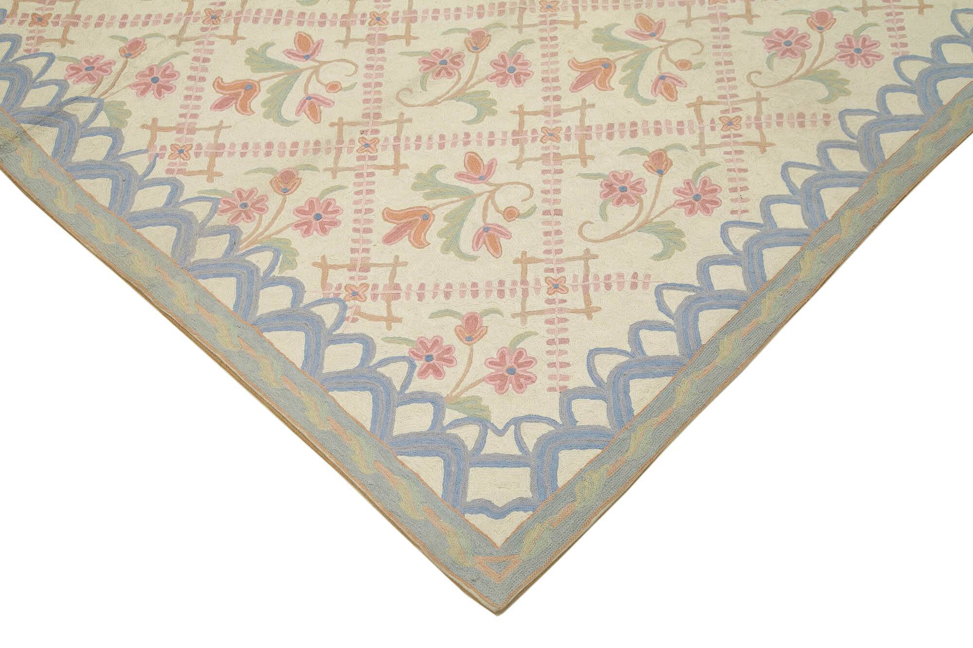 Handmade Vintage Flatweave Needlepoint Kilim 182 cm x 290 cm