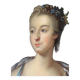 Portrait de femme au pastel, Hortense de Saint Albin 1849