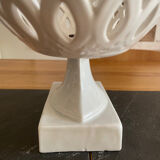 Old white porcelain fruit cup