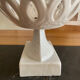 Old white porcelain fruit cup