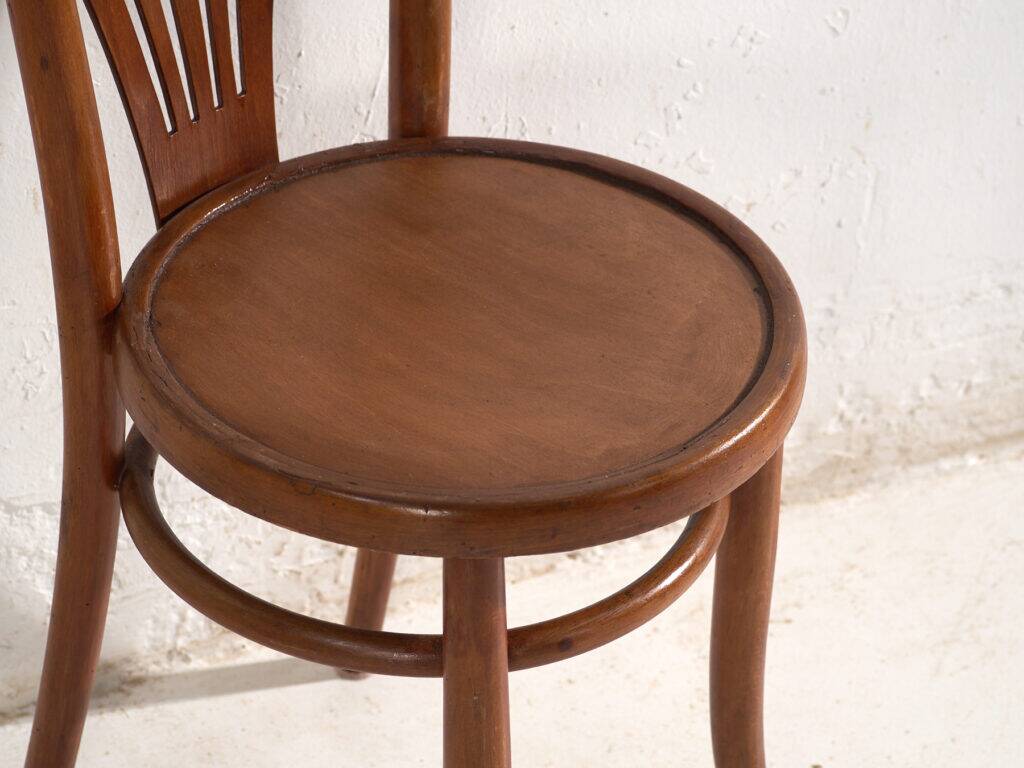 Antique bentwood chairs in Thonet style – Hungary, circa 1960 #7 - Set of 2 pieces