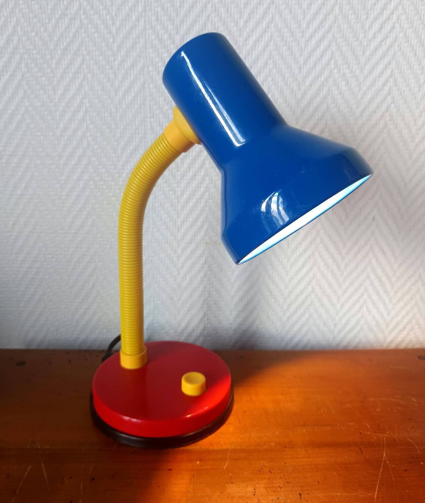 Vintage Memphis style desk lamp