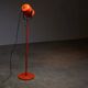 Bright orange spot floor lamp by Aneta