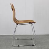 1980s Set of Six Scandinavian Teak Dining Chairs