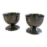 Vintage stainless steel egg cup