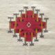 Tapis berbère marocain tissé à la main