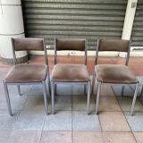 Set of 6 Nova Lux chairs 70s