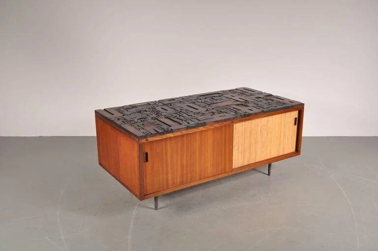 1950s made to order sideboard, Belgium
