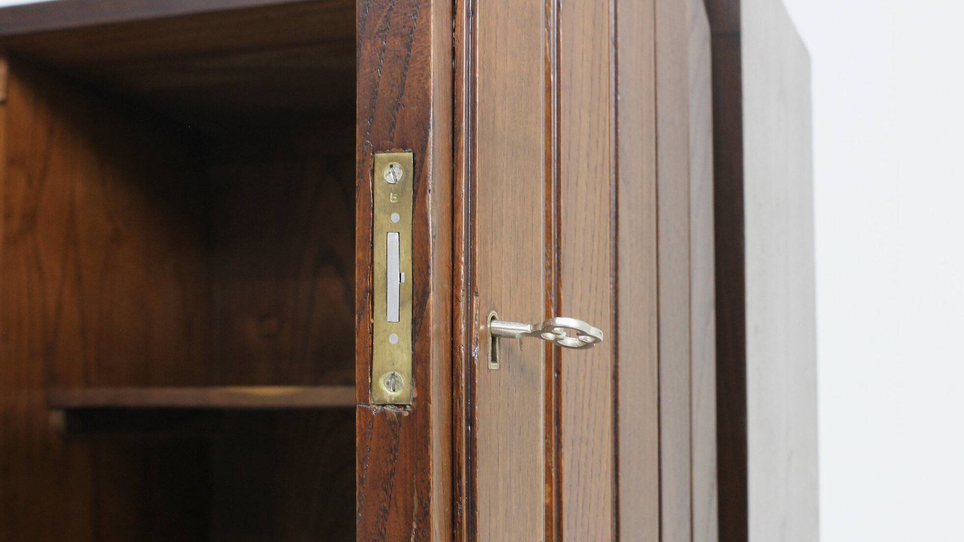 Spanish brutalist sideboard solid wood