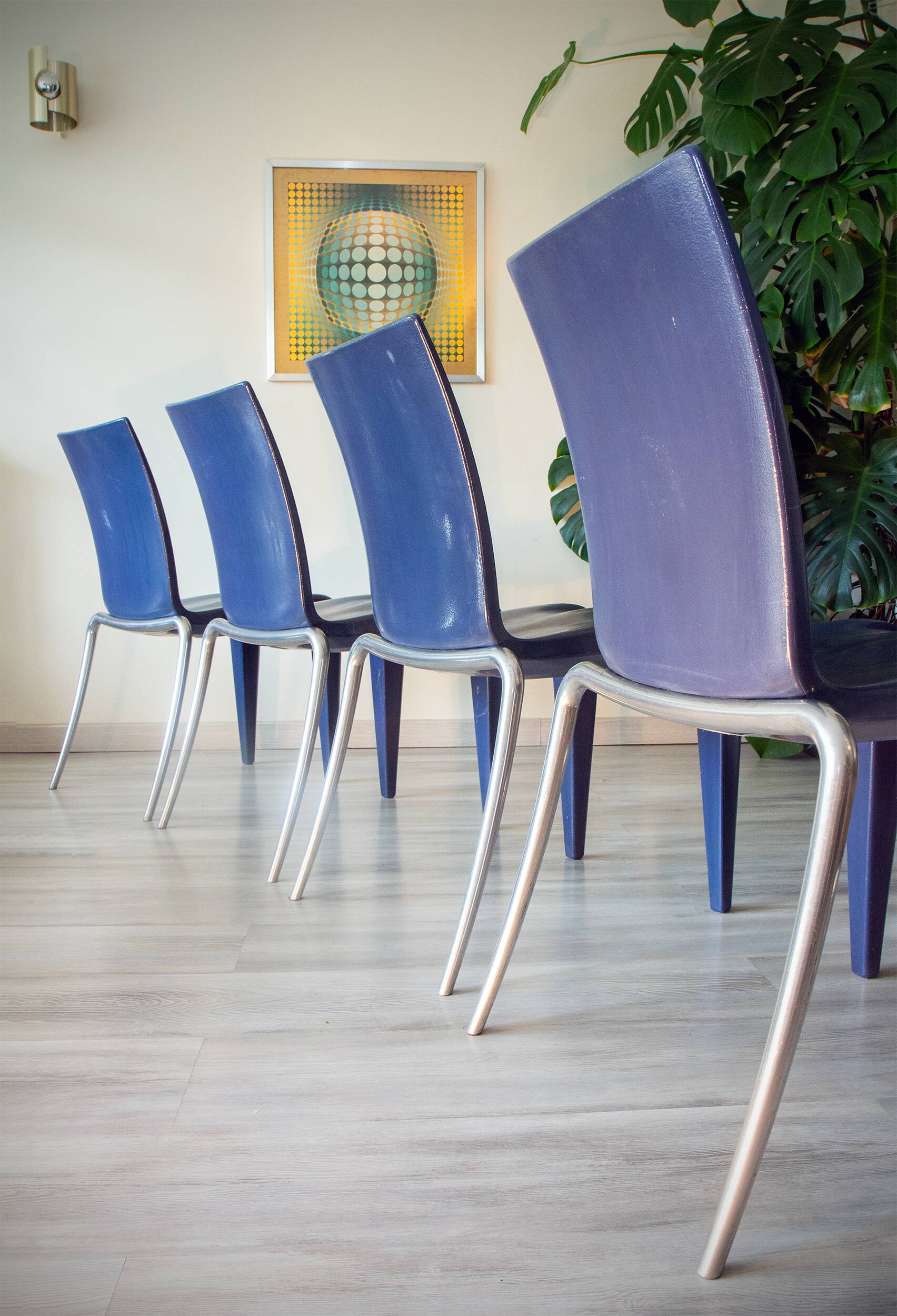 Set of 4 P.Starck chairs, VITRA edition, 1992