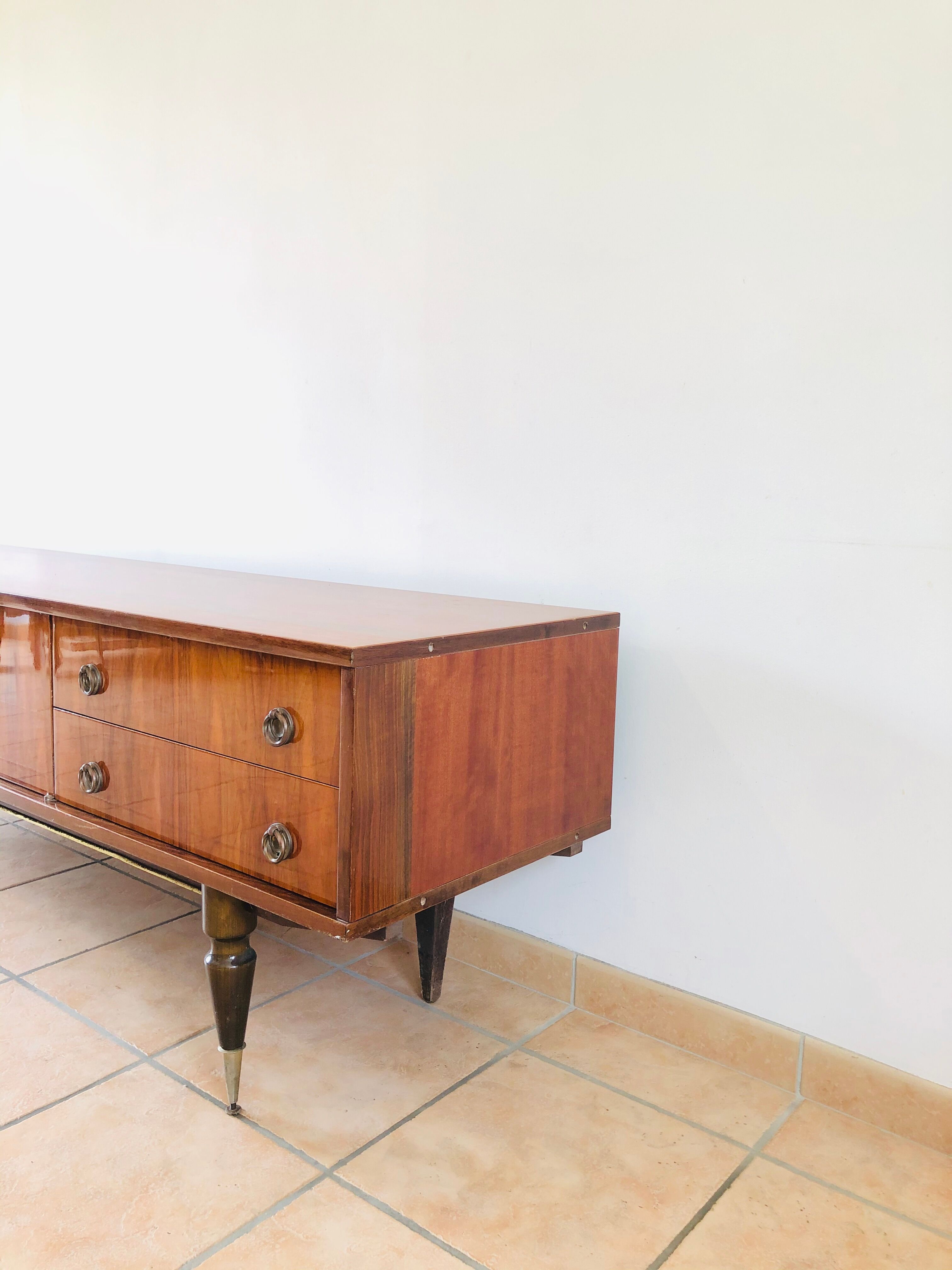 Vintage rosewood low sideboard 1969