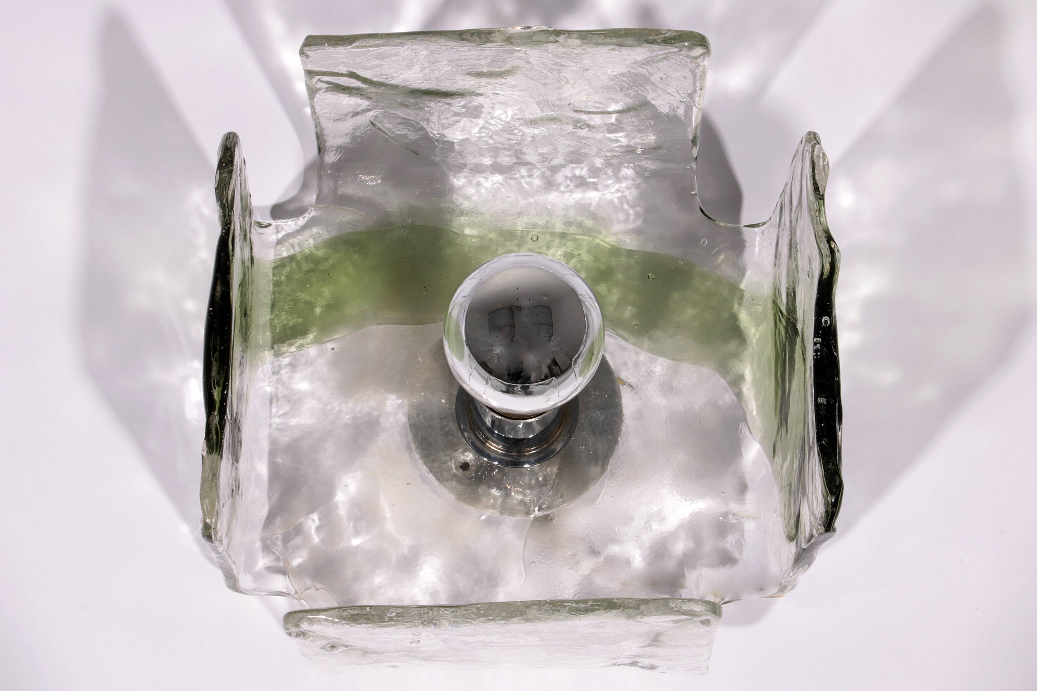 Carlo Nason wallamp from Muranoglass for Kalmar 1960 Austria