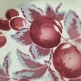 Vintage K&G Lunéville platter – “Red Fruits” design – 1930s/40s
