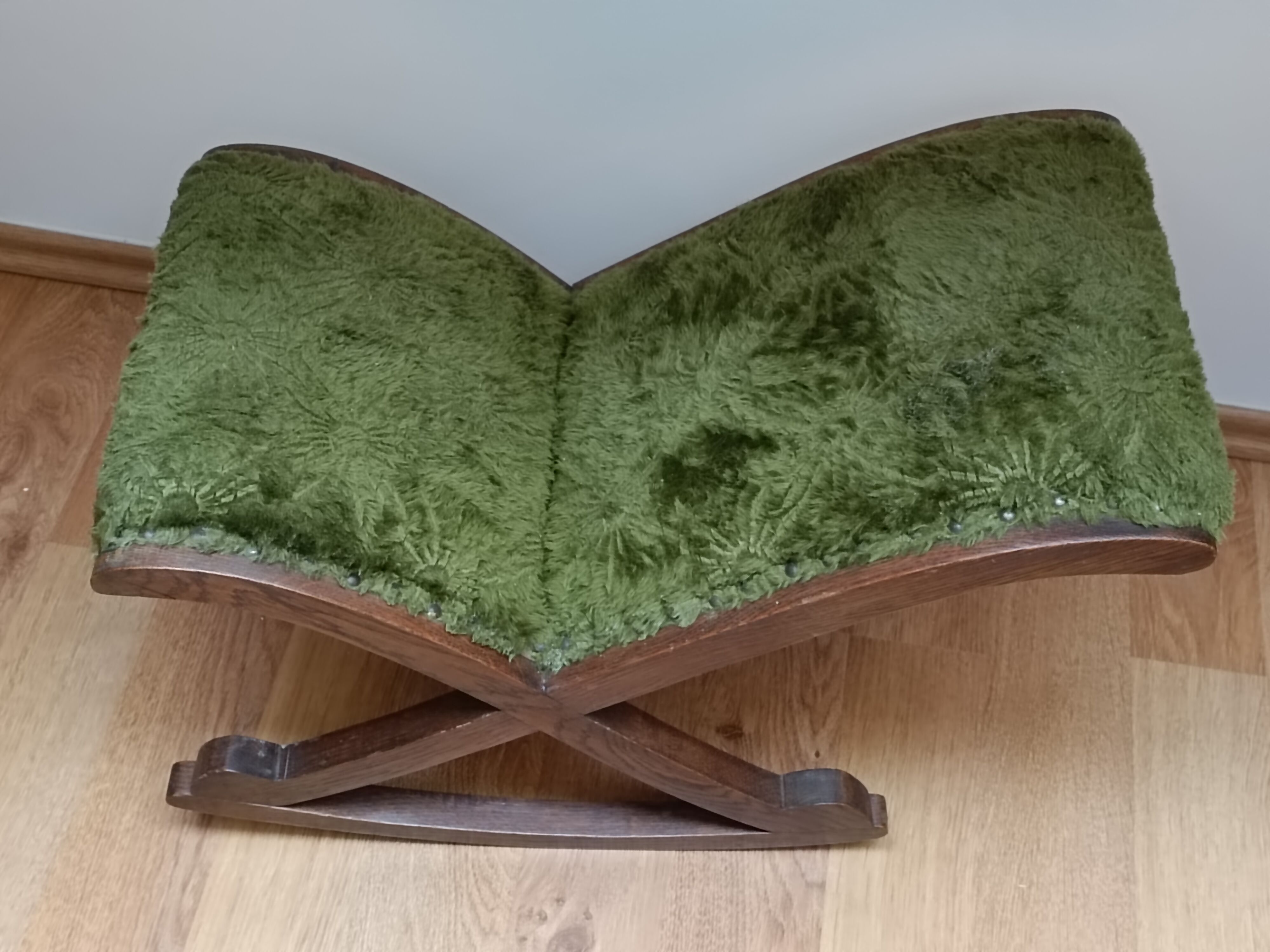 Rocking footrest. 50s