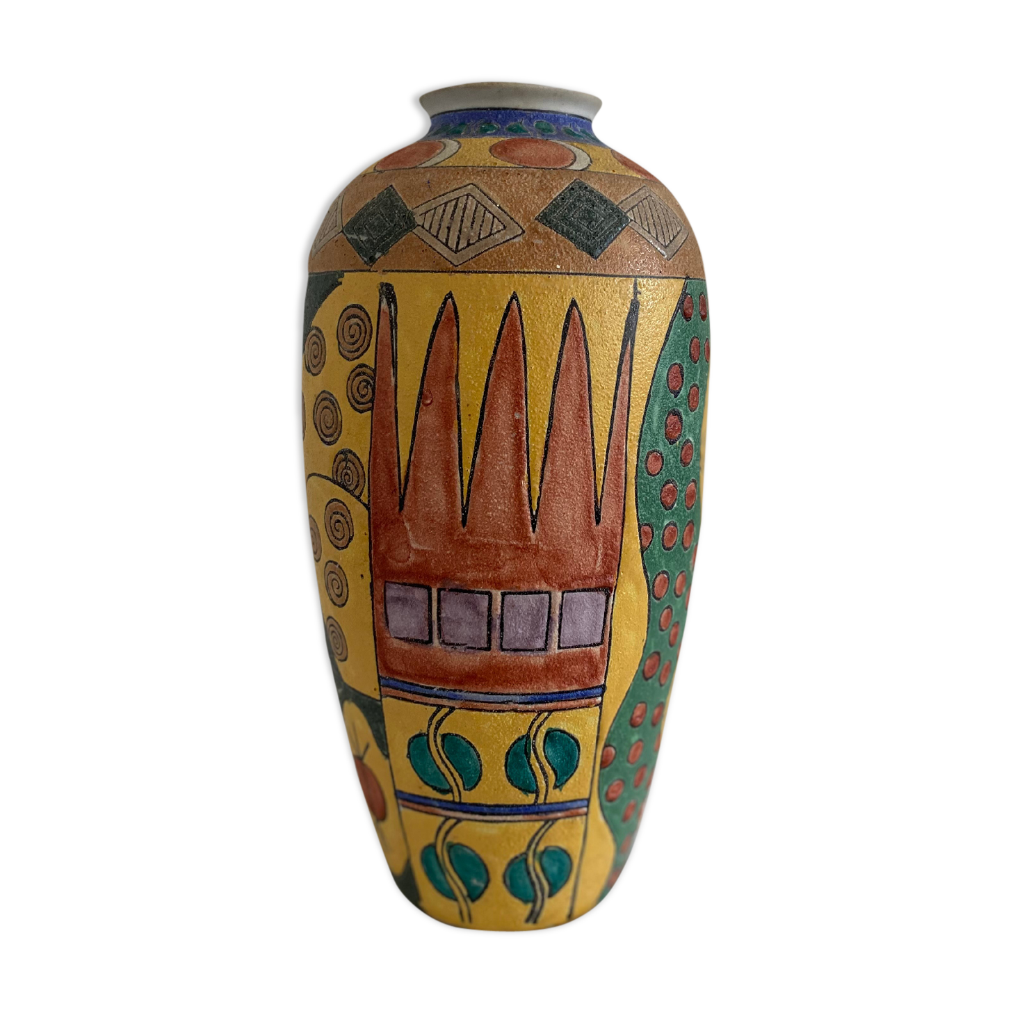 Modernist ceramic vase