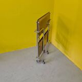 Collapsible Chrome Serving Trolley, 1970s