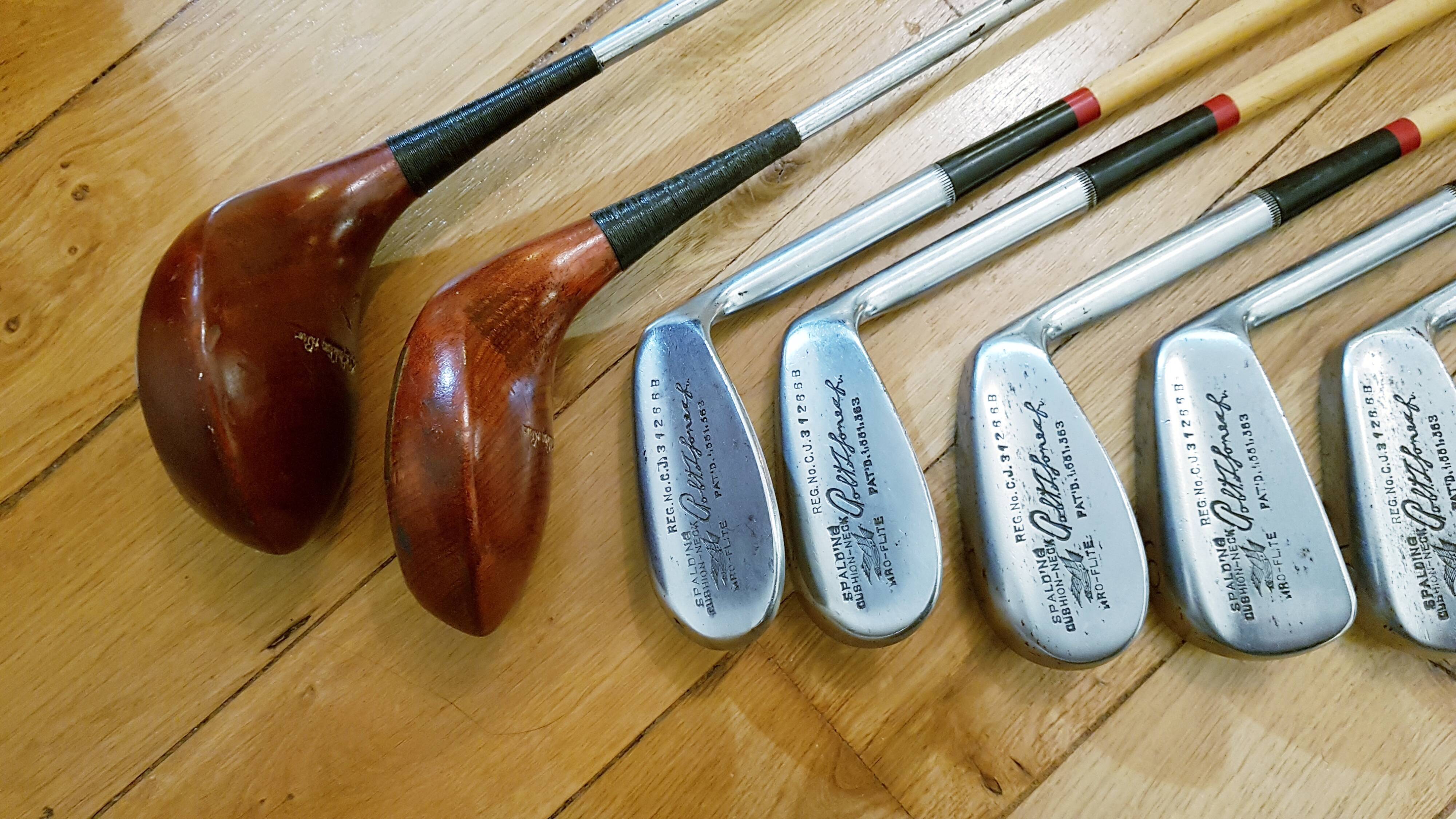 Golf clubs from the 20s