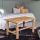 Renovated vintage oak coffee table | Iris