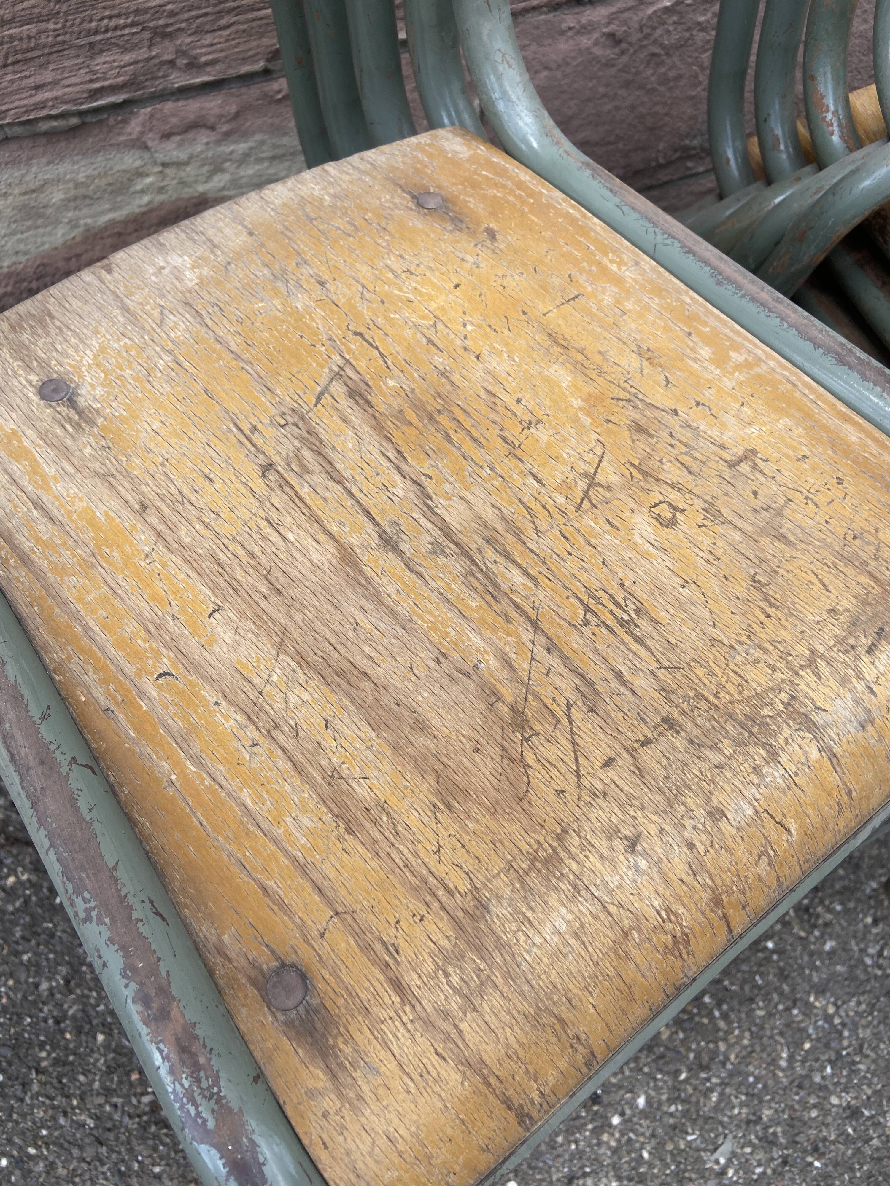 set of 40 Mullca school chairs