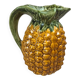 Vintage jug in majolica in the shape of a pineapple – decorative ceramic