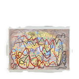 Rudolf möller 1881-1967.composition,1918.gouache et aquarelle