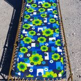 Deckchair deck vintage camp bed lafuma - 70s