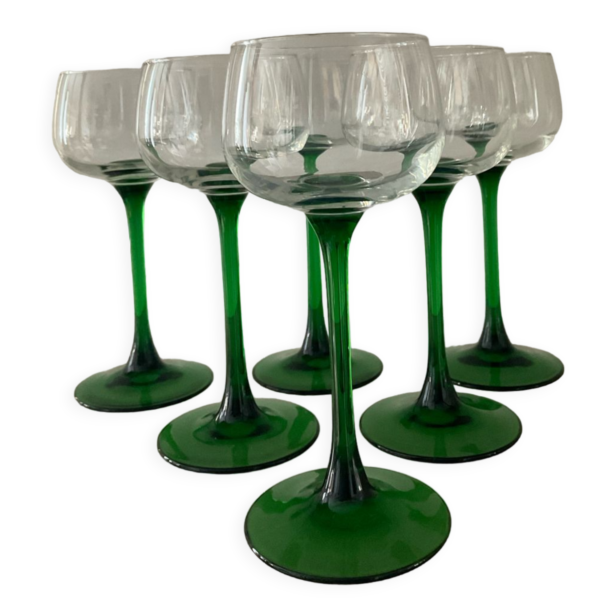 Série de 6 verres à vin vintage Luminarc