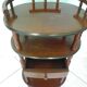 Telephone extra cabinet, wooden, 3 trays, 1 drawer